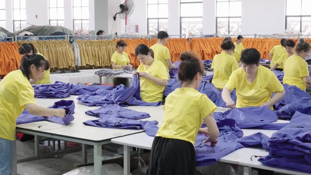Supply chain management for outdoor apparel brands, emphasizing transparency and operational efficiency in retail partnerships