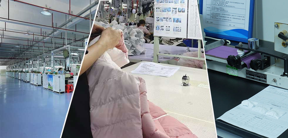 Quality control process for outdoor apparel manufacturing and garment inspection
