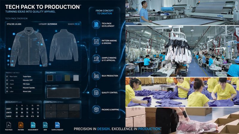 Simmer Ui Component Simmerui Apparel Production Workflow After Tech Pack Approval