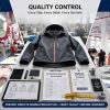 Detailed overview banner comparing inline inspection during apparel production with final quality control verification before shipment to ensure zero defects and consistent quality standards.